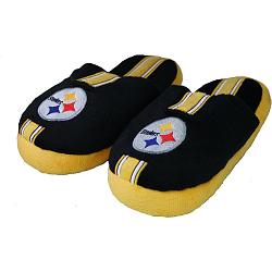 Pittsburgh Steelers Slipper - Youth 8-16 Size 7-8 Stripe - (1 Pair) - XL