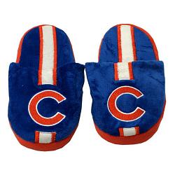 Chicago Cubs Slipper - Youth 8-16 Size 7-8 Stripe - (1 Pair) - XL