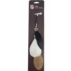 New Orleans Saints Team Color Feather Hair Clip CO