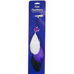 Kansas State Wildcats Team Color Feather Hair Clip