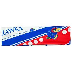 Kansas Jayhawks Stretch Patterned Headband