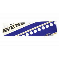 Baltimore Ravens Stretch Patterned Headband