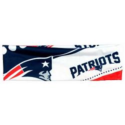 New England Patriots Stretch Patterned Headband