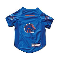 Little Earth Boise State Broncos Pet Jersey Stretch Size M -