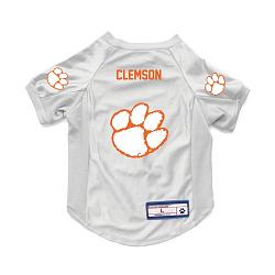 Clemson Tigers Pet Jersey Stretch Size M