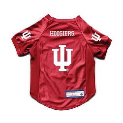 Indiana Hoosiers Pet Jersey Stretch Size L