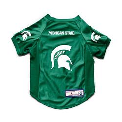 Michigan State Spartans Pet Jersey Stretch Size M