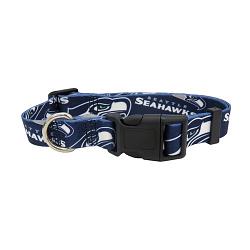 Seattle Seahawks Pet Collar Size M