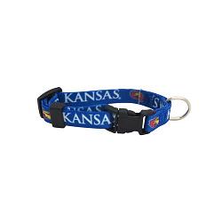 Kansas Jayhawks Pet Collar Size XS