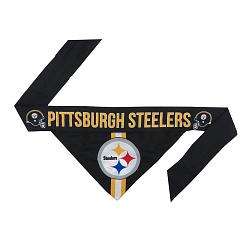 Pittsburgh Steelers Pet Bandanna Size M
