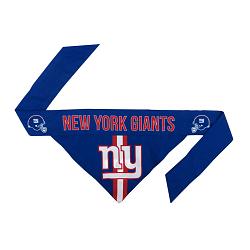 New York Giants Pet Bandanna Size L