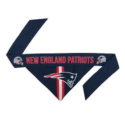 New England Patriots Pet Bandanna Size L