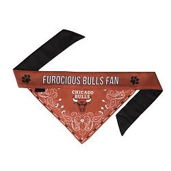 Chicago Bulls Pet Bandanna Size M