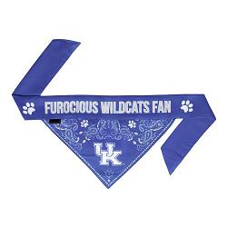 Kentucky Wildcats Pet Bandanna Size M