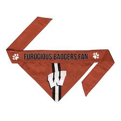 Wisconsin Badgers Pet Bandanna Size XS