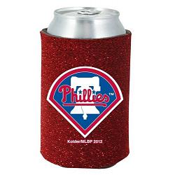 Philadelphia Phillies Kolder Kaddy Can Holder Glitter Red