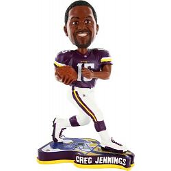 Minnesota Vikings Greg Jennings Pennant Base Bobblehead CO