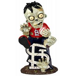 St. Louis Cardinals Zombie Figurine - On Logo CO