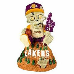 Los Angeles Lakers Zombie Figurine - On Logo CO