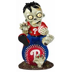 Philadelphia Phillies Zombie Figurine - On Logo CO