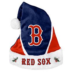 Boston Red Sox Santa Hat Colorblock
