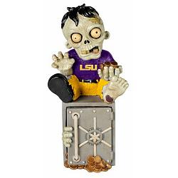 LSU Tigers Zombie Figurine Bank CO