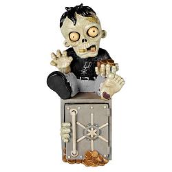 San Antonio Spurs Zombie Figurine Bank CO