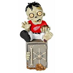 Detroit Red Wings Zombie Figurine Bank CO