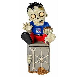 New York Rangers Zombie Figurine Bank CO