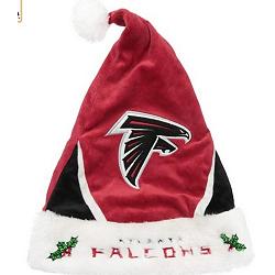 Atlanta Falcons Santa Hat Colorblock