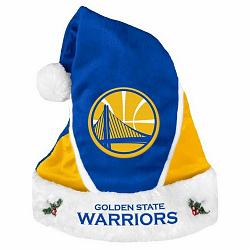 Golden State Warriors Santa Hat Colorblock