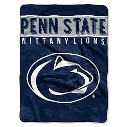 Penn State Nittany Lions Blanket 60x80 Raschel Basic Design