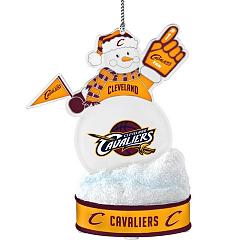 Cleveland Cavaliers Ornament LED Snowman