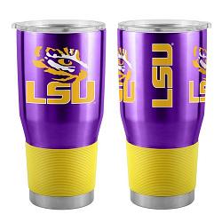 LSU Tigers Travel Tumbler 30oz Ultra Purple