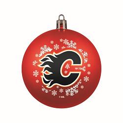 BOELTER Calgary Flames Ornament Shatterproof Ball