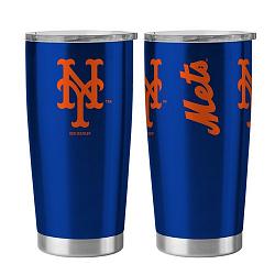 BOELTER New York Mets Travel Tumbler 20oz Ultra Blue