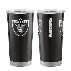 BOELTER Las Vegas Raiders Travel Tumbler 20oz Ultra Black