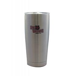 BOELTER Arkansas State Red Wolves Travel Tumbler 20oz Ultra Silver CO