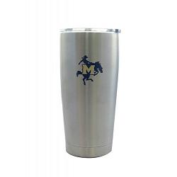 McNeese State Cowboys Travel Tumbler 20oz Ultra Silver CO