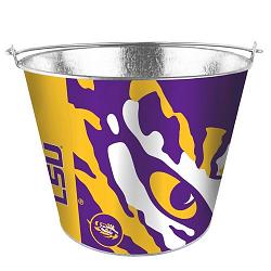 LSU Tigers Bucket 5 Quart Hype Design