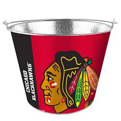 Chicago Blackhawks Bucket 5 Quart Hype Design