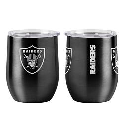 BOELTER Las Vegas Raiders Travel Tumbler 16oz Ultra Curved Beverage