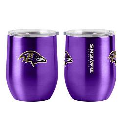 Baltimore Ravens Travel Tumbler 16oz Ultra Curved Beverage