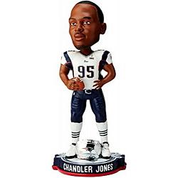 New England Patriots Chandler Jones Forever Collectibles Super Bowl 49 Champ Bobblehead