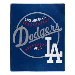 Northwest Company Los Angeles Dodgers Blanket 50x60 Raschel Moonshot Design