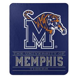 Memphis Tigers Blanket 50x60 Fleece Control Design