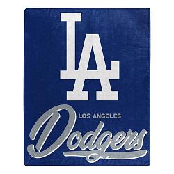 Los Angeles Dodgers Blanket 50x60 Raschel Signature Design by Northwest Company