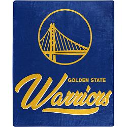 Golden State Warriors Blanket 50x60 Raschel Signature Design