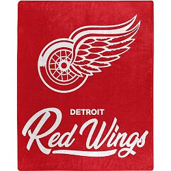 Detroit Red Wings Blanket 50x60 Raschel Signature Design