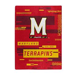 Maryland Terrapins Blanket 60x80 Raschel Digitize Design